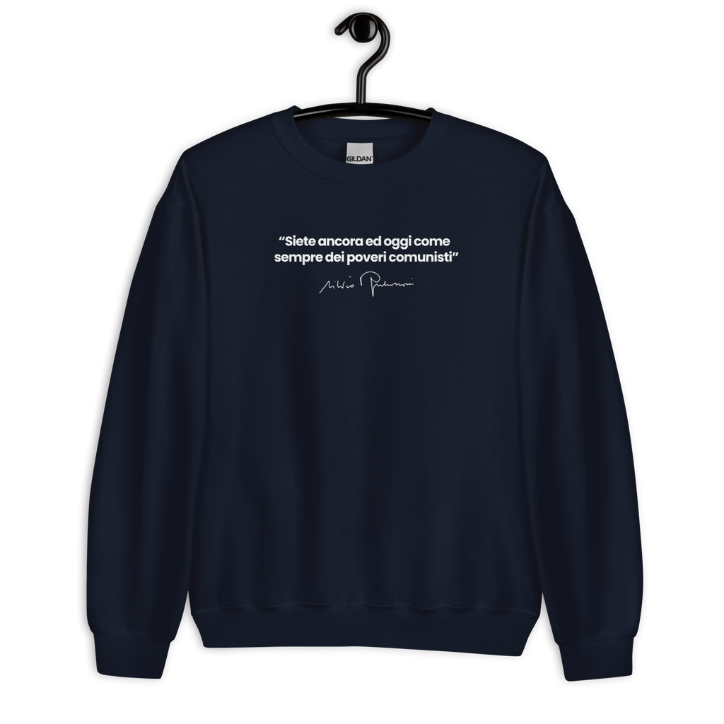 Felpa Silvio Berlusconi senza cappuccio