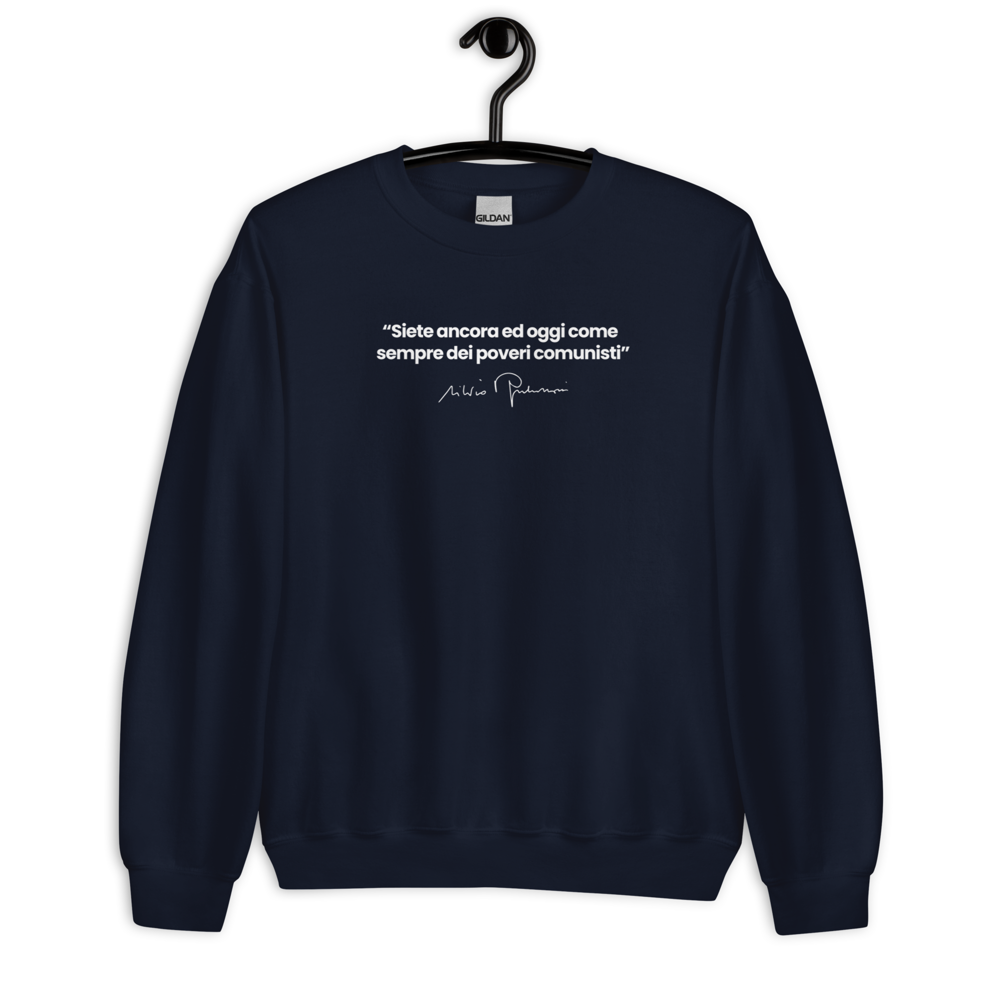 Felpa Silvio Berlusconi senza cappuccio